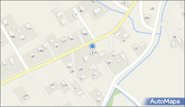 Berest, Berest, 9, mapa Berest