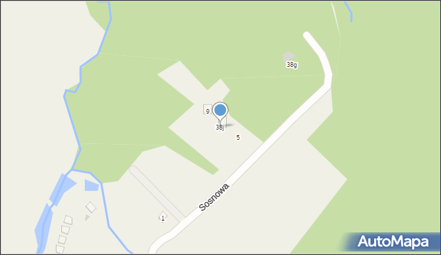 Berezka, Berezka, 38j, mapa Berezka