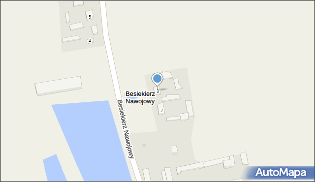 Besiekierz Nawojowy, Besiekierz Nawojowy, 3, mapa Besiekierz Nawojowy