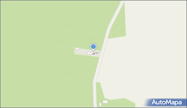 Besiekierz Nawojowy, Besiekierz Nawojowy, 43, mapa Besiekierz Nawojowy