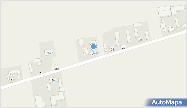 Besiekierz Rudny, Besiekierz Rudny, 27, mapa Besiekierz Rudny