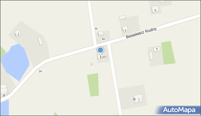 Besiekierz Rudny, Besiekierz Rudny, 3, mapa Besiekierz Rudny