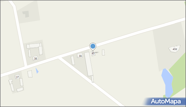 Besiekierz Rudny, Besiekierz Rudny, 40, mapa Besiekierz Rudny