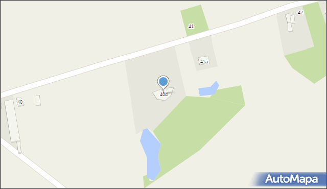 Besiekierz Rudny, Besiekierz Rudny, 40d, mapa Besiekierz Rudny