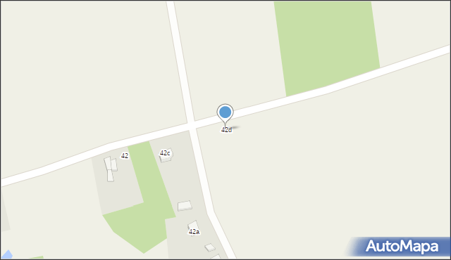 Besiekierz Rudny, Besiekierz Rudny, 42d, mapa Besiekierz Rudny