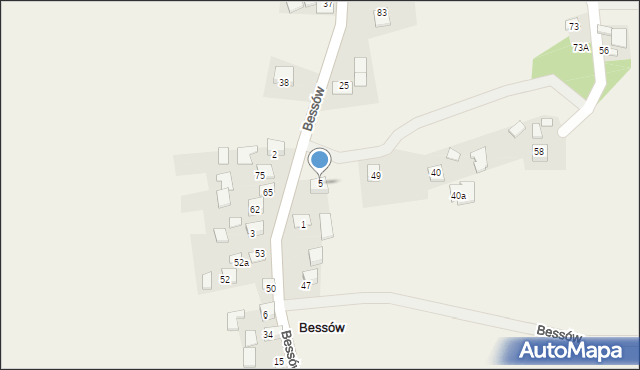 Bessów, Bessów, 5, mapa Bessów