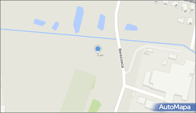 Bielsk Podlaski, Berezowca Eugeniusza, 3b, mapa Bielsk Podlaski