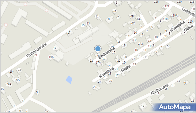 Chełm, Bednarska, 20, mapa Chełma