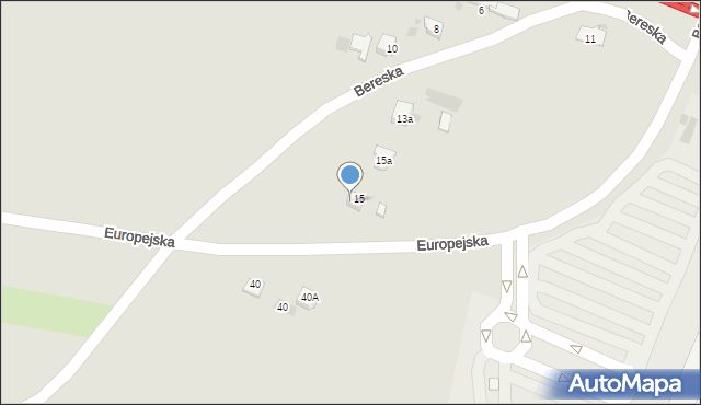 Chrzanów, Bereska, 19, mapa Chrzanów