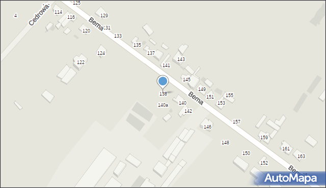 Ciechocinek, Bema Józefa, gen., 138, mapa Ciechocinek