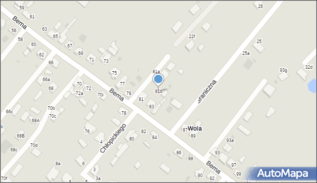 Ciechocinek, Bema Józefa, gen., 81b, mapa Ciechocinek