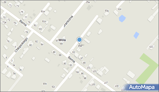 Ciechocinek, Bema Józefa, gen., 93a, mapa Ciechocinek