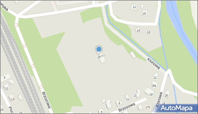 Czechowice-Dziedzice, Bestwińska, 10, mapa Czechowic-Dziedzic