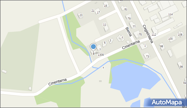Gdów, Bema Józefa, gen., 9, mapa Gdów