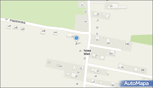 Jadowniki, Bernackiego Karola, 16, mapa Jadowniki