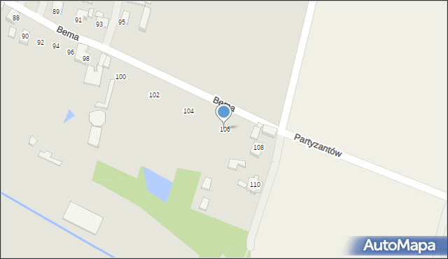 Jastrzębie-Zdrój, Bema Józefa, gen., 106, mapa Jastrzębie-Zdrój