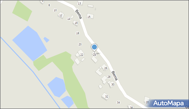 Jastrzębie-Zdrój, Bema Józefa, gen., 24, mapa Jastrzębie-Zdrój