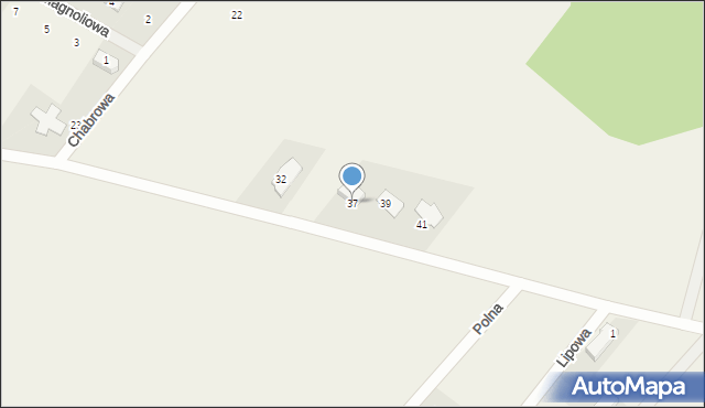 Kruki, Bema Józefa, gen., 37, mapa Kruki
