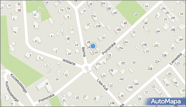 Legionowo, Bema Józefa, gen., 2, mapa Legionowo