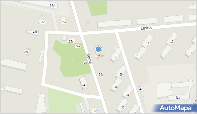 Nowogard, Bema Józefa, gen., 27b, mapa Nowogard