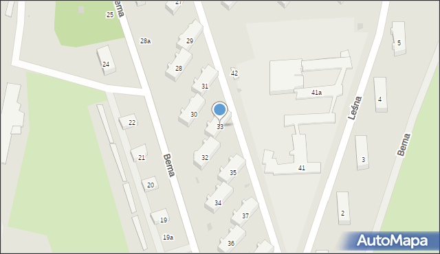 Nowogard, Bema Józefa, gen., 33, mapa Nowogard