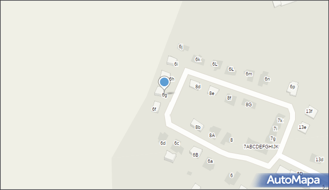 Nowogard, Bema Józefa, gen., 6g, mapa Nowogard