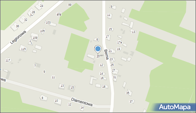 Ostrów Mazowiecka, Bema Józefa, gen., 10, mapa Ostrów Mazowiecka