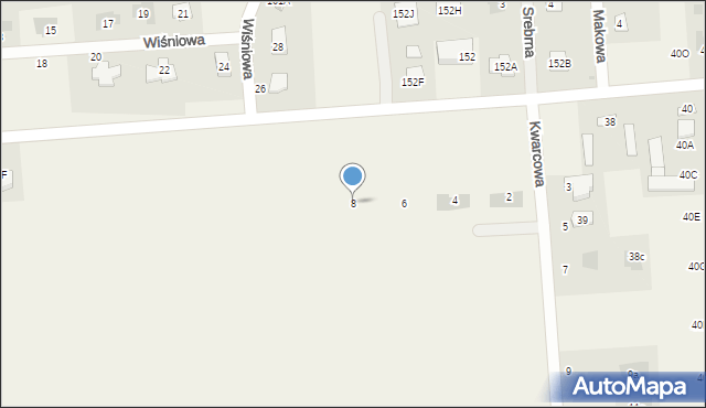 Prawiedniki, Berylowa, 8, mapa Prawiedniki