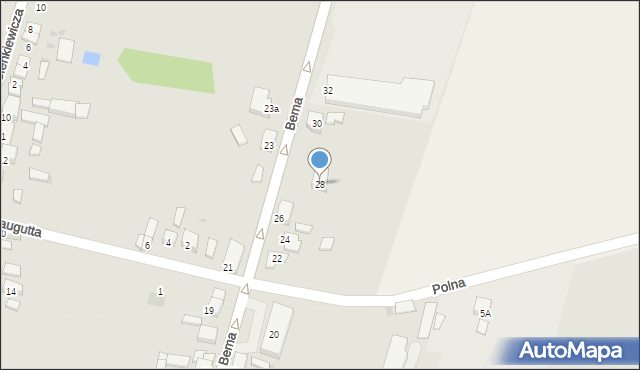 Przedecz, Bema Józefa, gen., 28, mapa Przedecz