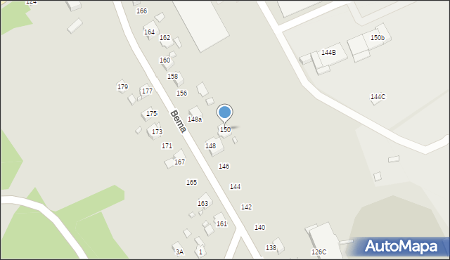 Rydułtowy, Bema Józefa, gen., 150, mapa Rydułtowy