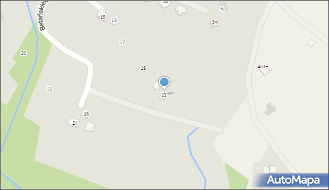 Rzeszów, Betańskiego Antoniego, ks. bp., 21, mapa Rzeszów