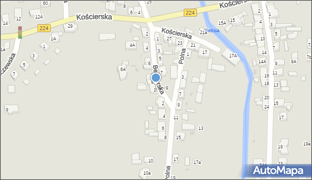 Skarszewy, Bednarska, 10, mapa Skarszewy
