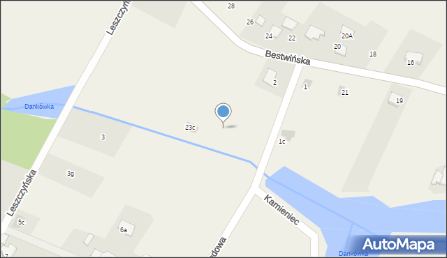 Stara Wieś, Bestwińska, 23b, mapa Stara Wieś