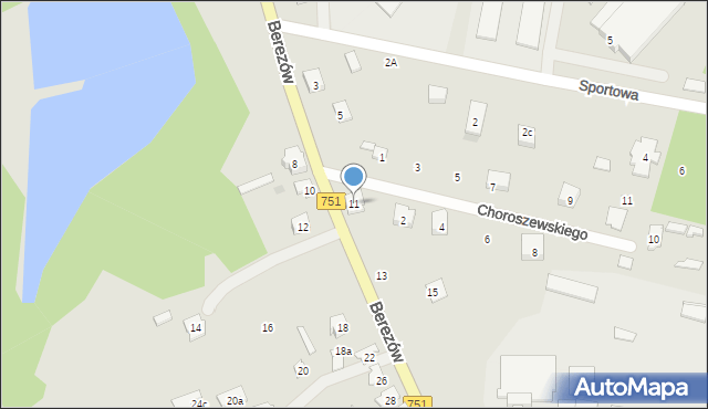 Suchedniów, Berezów, 11, mapa Suchedniów