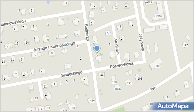 Świecie, Bednarza Józefa, 2, mapa Świecie