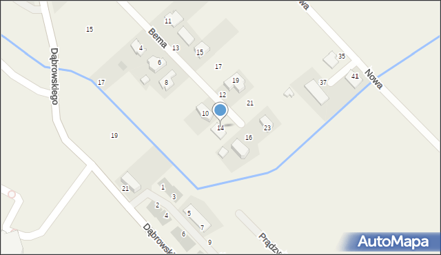 Święta Katarzyna, Bema Józefa, gen., 14, mapa Święta Katarzyna