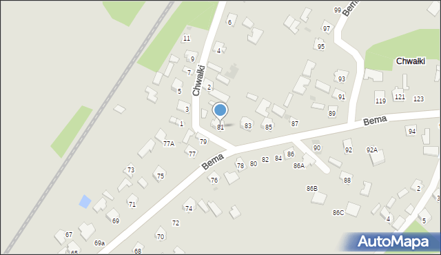 Tarnobrzeg, Bema Józefa, gen., 81, mapa Tarnobrzegu