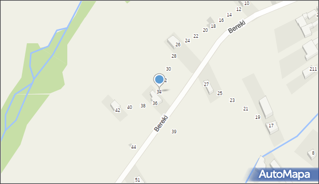 Trybsz, Bereki, 34, mapa Trybsz