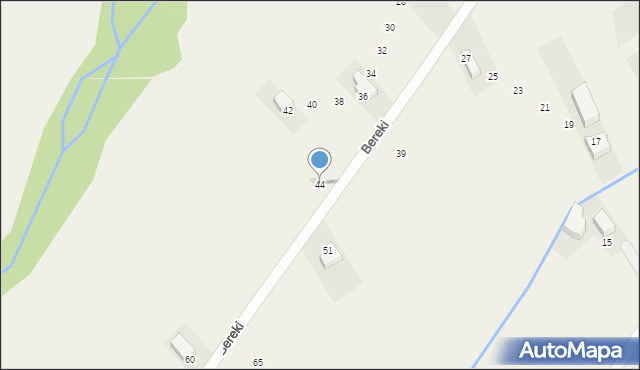 Trybsz, Bereki, 44, mapa Trybsz