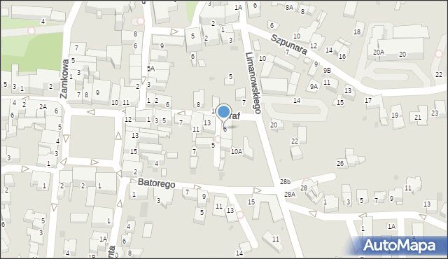 Wieliczka, Bednarka, 6, mapa Wieliczka