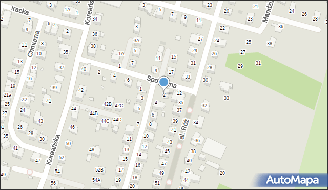 Wrocław, Bengalska, 2, mapa Wrocławia