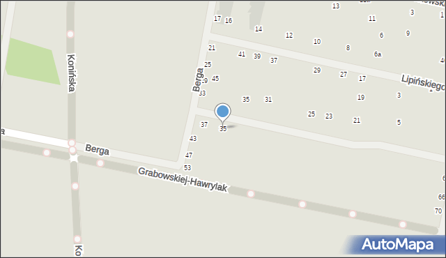 Wrocław, Berga Maxa, 35, mapa Wrocławia