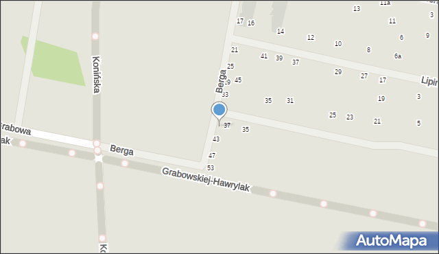Wrocław, Berga Maxa, 39, mapa Wrocławia