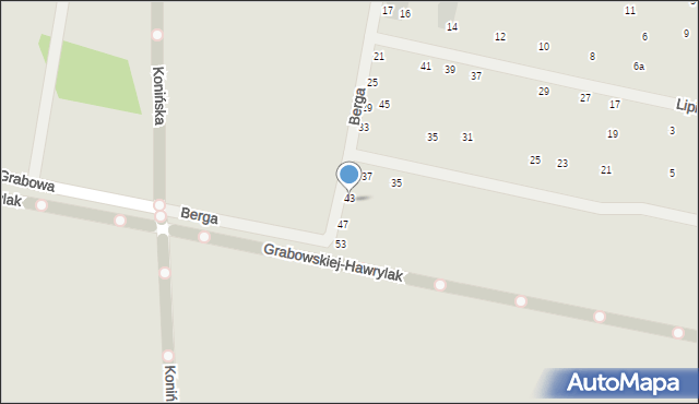 Wrocław, Berga Maxa, 45, mapa Wrocławia