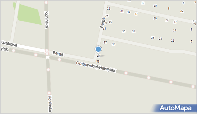 Wrocław, Berga Maxa, 49, mapa Wrocławia