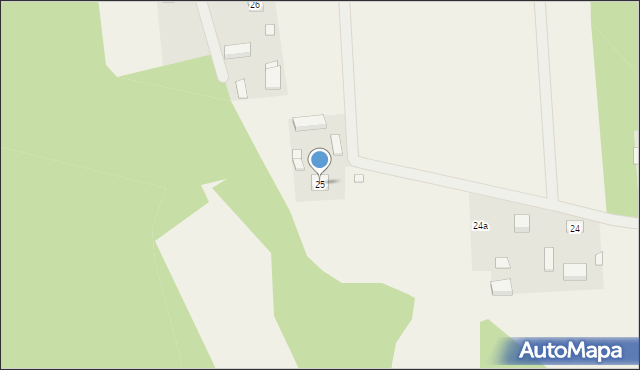 Biadaczew, Biadaczew, 25, mapa Biadaczew