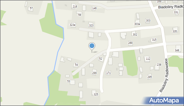 Biadoliny Radłowskie, Biadoliny Radłowskie, 403, mapa Biadoliny Radłowskie