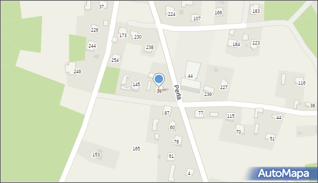 Biadoliny Szlacheckie, Biadoliny Szlacheckie, 39, mapa Biadoliny Szlacheckie
