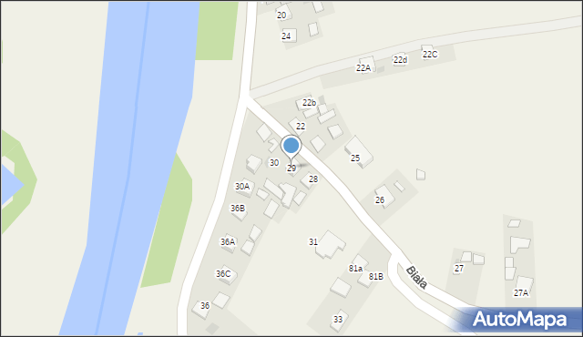 Biała, Biała, 29, mapa Biała