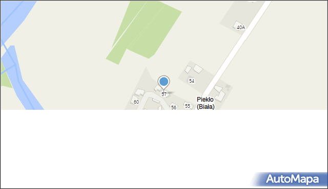 Biała, Biała, 57, mapa Biała